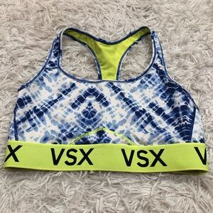Victoria’s Secret VSX Sports Bra Tie Dye Neon Size M